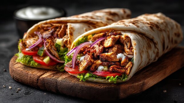 Döner Dürüm - Lavaş Arasında